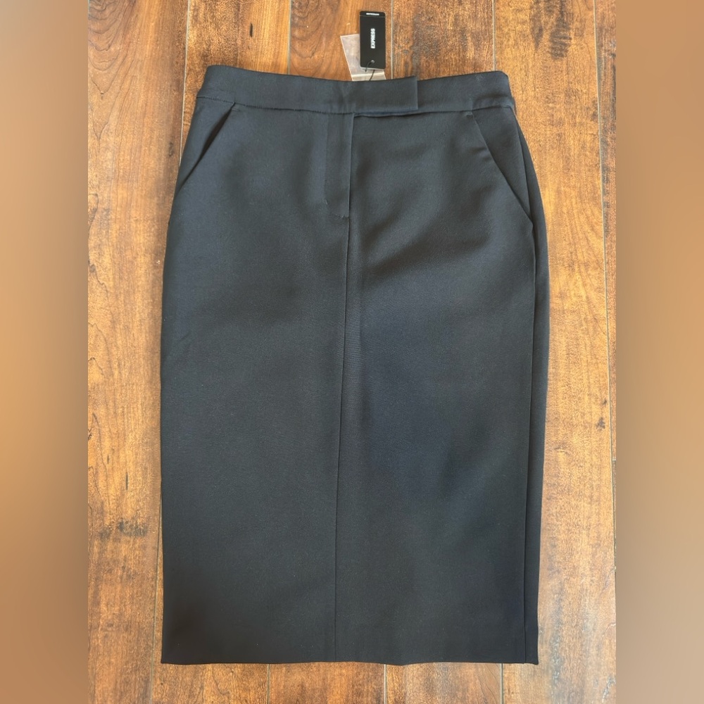Express Editor Studio Stretch Twill High
Waisted Midi Pencil Skirt NWT